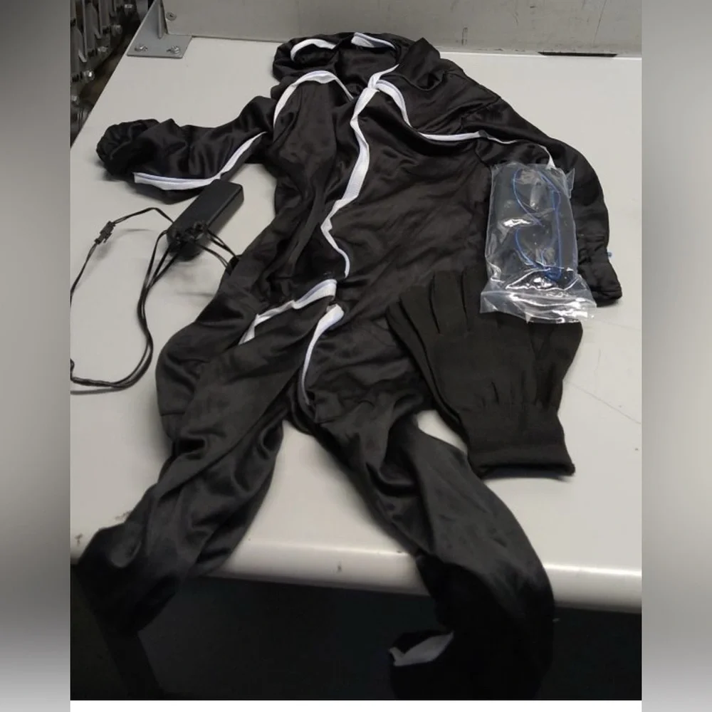 New Kids Black Glow-in-the-Dark Costume Set